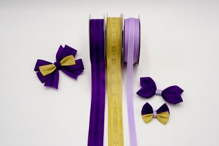 jump tone color woven ribbon set